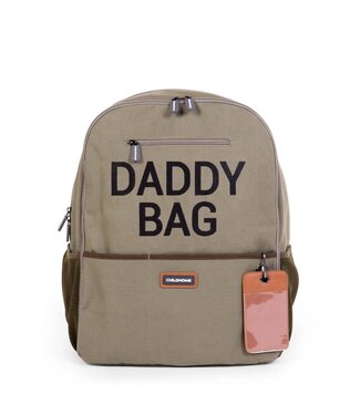 Childhome Childhome - Daddy Bag Verzorgingsrugzak - Canvas - Kaki