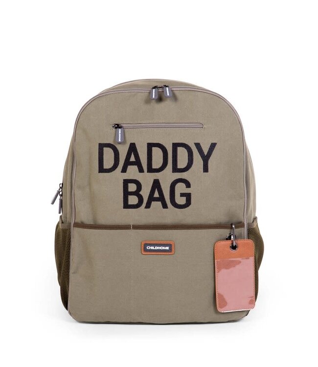 Childhome Childhome - Daddy Bag Verzorgingsrugzak - Canvas - Kaki