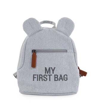 Childhome Childhome - My First Bag Kinderrugzak - Canvas - Grijs