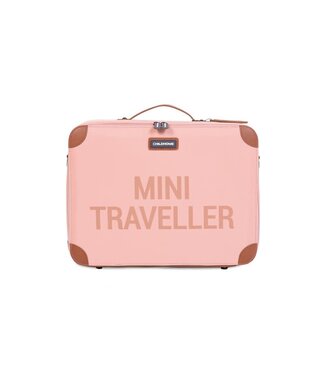 Childhome Childhome - Mini Traveller Kinderkoffer - Roze Koper