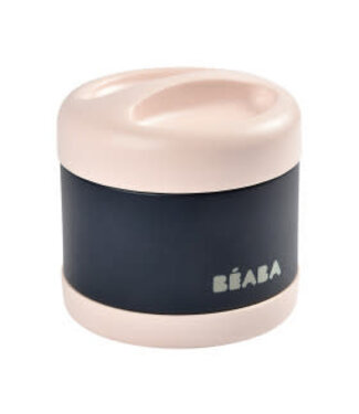 Beaba Beaba - RVS thermo-portie 500ml (light pink/night blue)