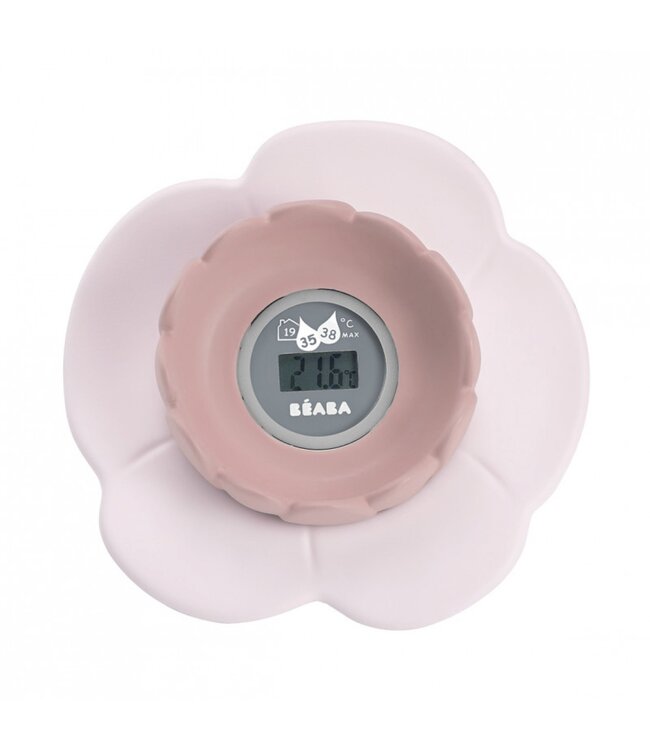 Beaba Beaba - Digitale badthermometer "Lotus" Old Pink