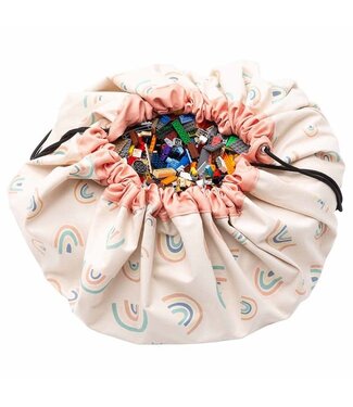 Play & Go Play & Go - Opbergzak - Speeltapijt Rainbow