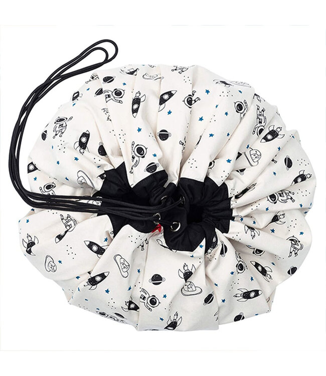 Play & Go Play & Go - Opbergzak - Speeltapijt Space_ glow in the dark