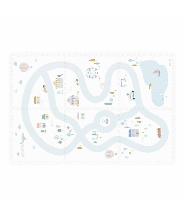 Play & Go Play & Go - EEVAA - Village (120 x 180 cm - 6 tiles)