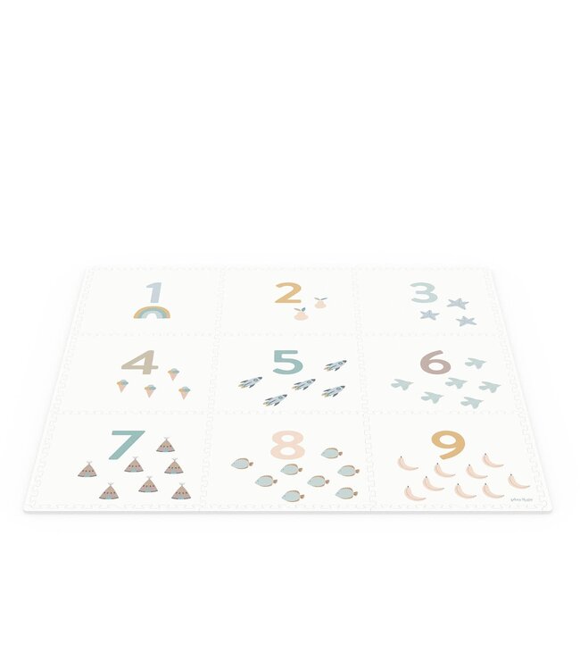 Play & Go Play & Go - EEVAA - Numbers (180 x180 cm - 9 tiles)