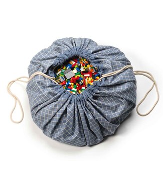Play & Go Play & Go - Original - organic - grid blue