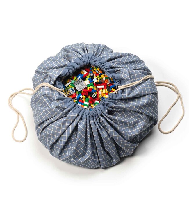 Play & Go Play & Go - Original - organic - grid blue