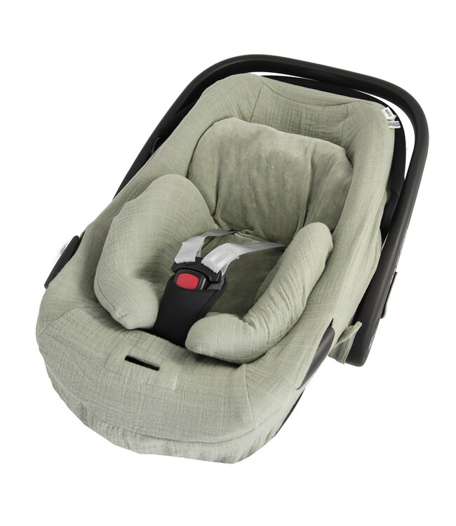 Trixie Trixie - Hoes autostoel | Maxi-Cosi Pebble 360 - Bliss Olive