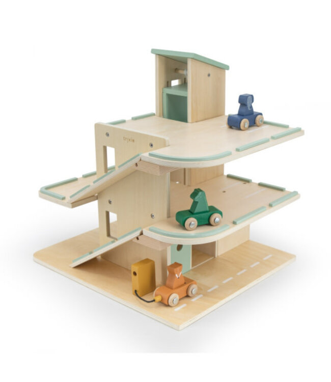 Trixie Trixie - Houten garage met accessoires