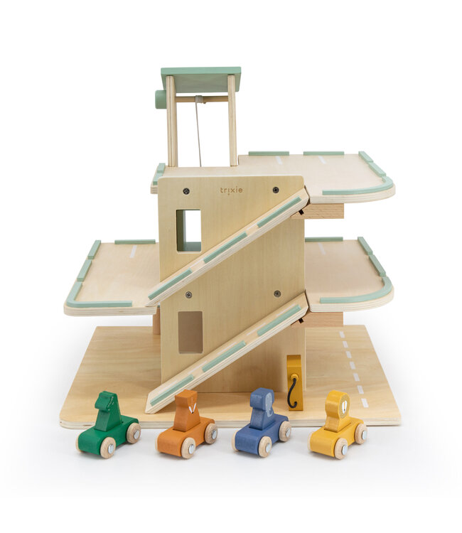 Trixie Trixie - Houten garage met accessoires