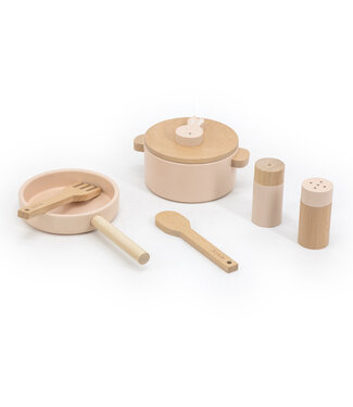 Trixie Trixie - Houten kookset - Mrs. Rabbit