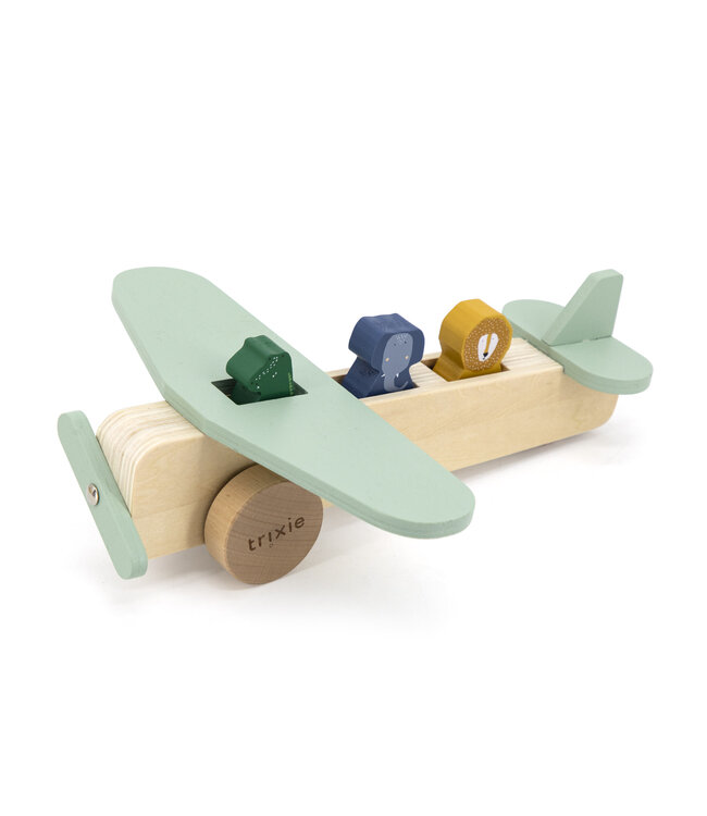 Trixie Trixie - Houten dierenvliegtuig