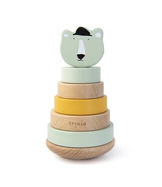Trixie Trixie - Houten stapeltoren - Mr. Polar Bear