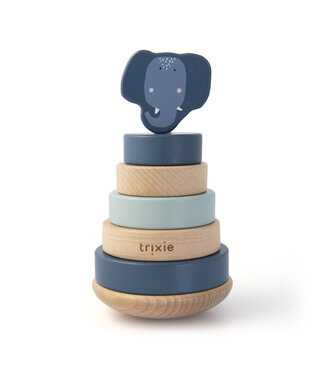 Trixie Trixie - Houten stapeltoren - Mrs. Elephant