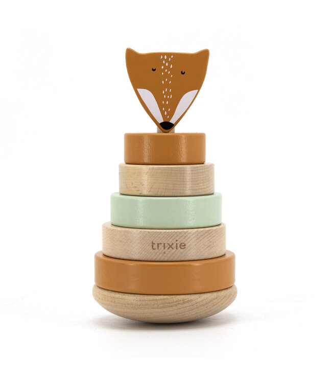Trixie Trixie - Houten stapeltoren - Mr. Fox