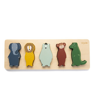 Trixie Trixie - Houten vormenpuzzel