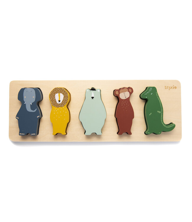 Trixie Trixie - Houten vormenpuzzel