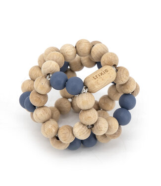 Trixie Trixie - Houten Kralenbal - Blauw