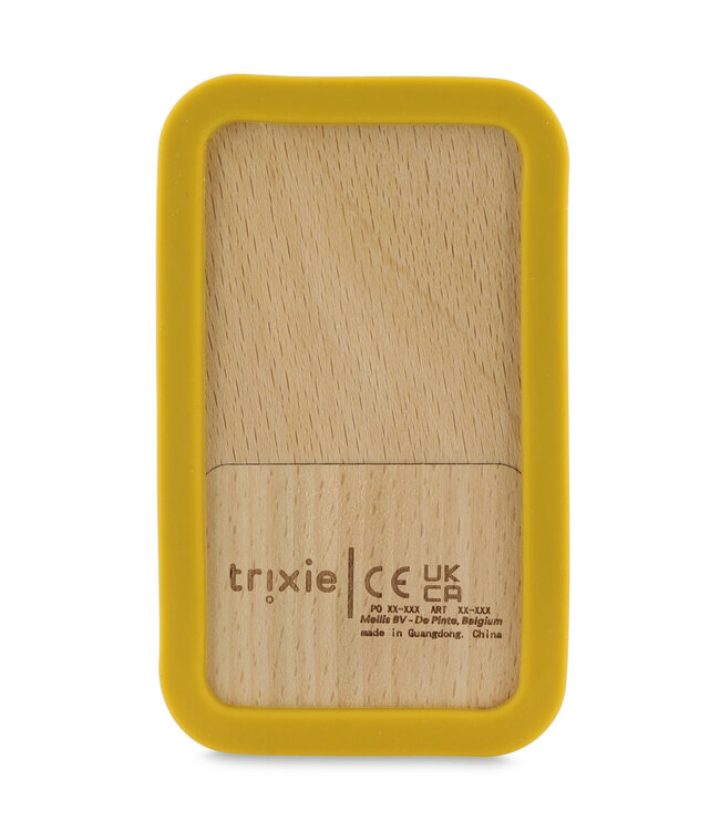 Trixie Trixie - Houten baby telefoon met siliconen - Mr. Lion