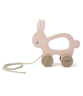 Trixie Trixie - Houten trekspeeltje - Mrs. Rabbit