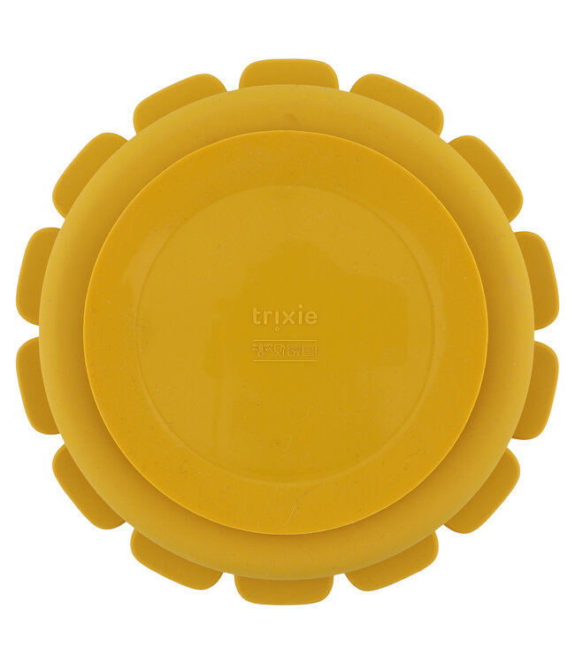 Trixie Trixie - Siliconen bord met vakjes en zuignap - Mr. Lion