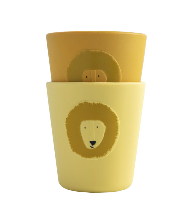 Trixie Trixie - Silicone beker 2-pack - Mr. Lion