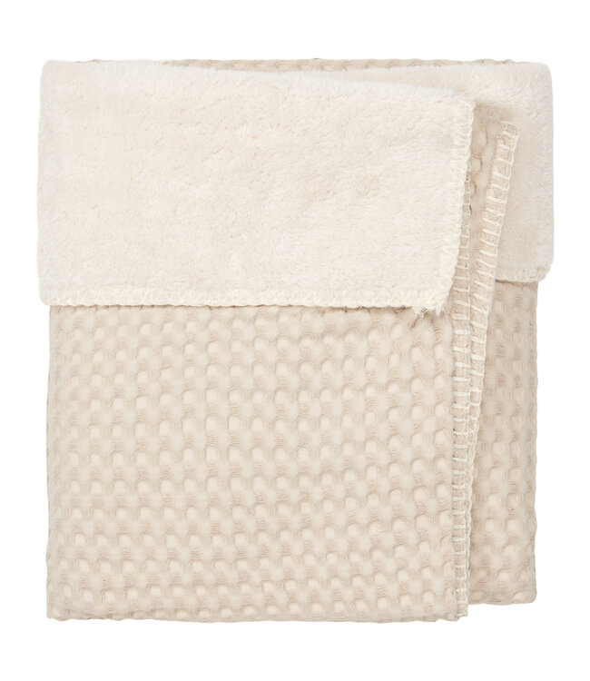 Koeka Koeka - Bassinet blanket cotton fleece Amsterdam - natural