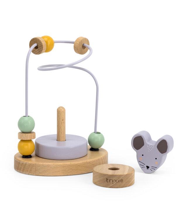 Trixie Trixie - Houten kralenframe - Mrs. Mouse