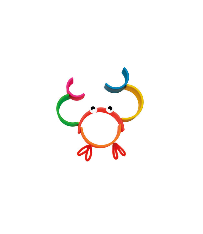 Dena Dëna - Neon: REGENBOOG 6x, in silicone, in doos, 0m+