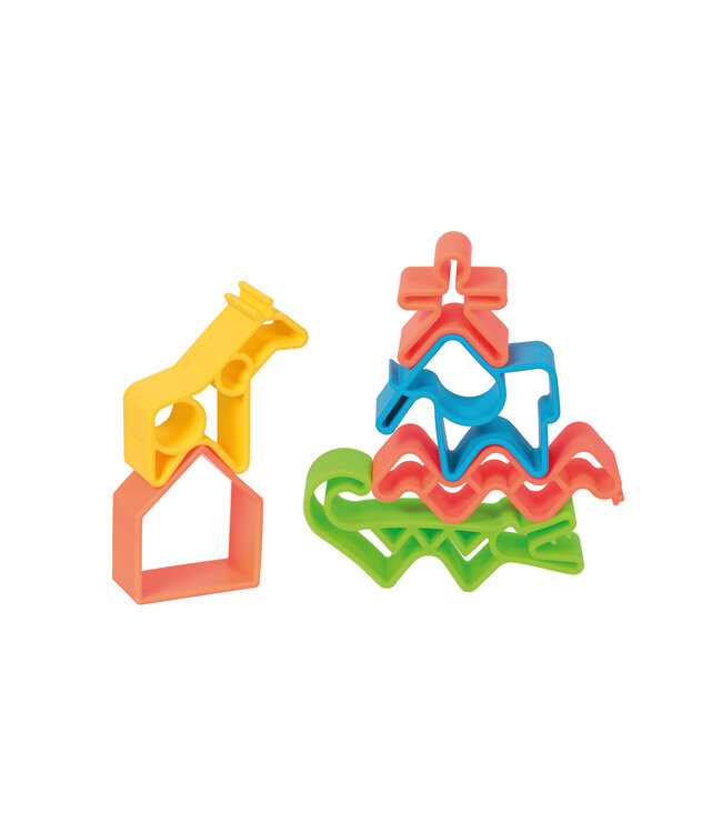 Dena Dëna - Neon: DIEREN, in silicone, in doos, 0m+