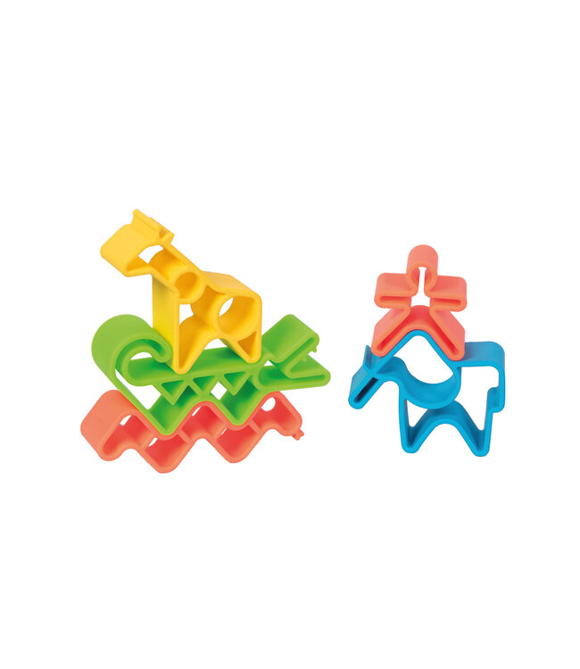 Dena Dëna - Neon: DIEREN, in silicone, in doos, 0m+