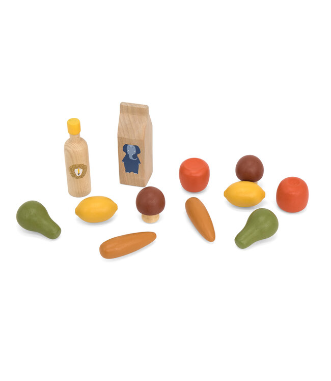 Trixie Trixie - Houten boodschappenset