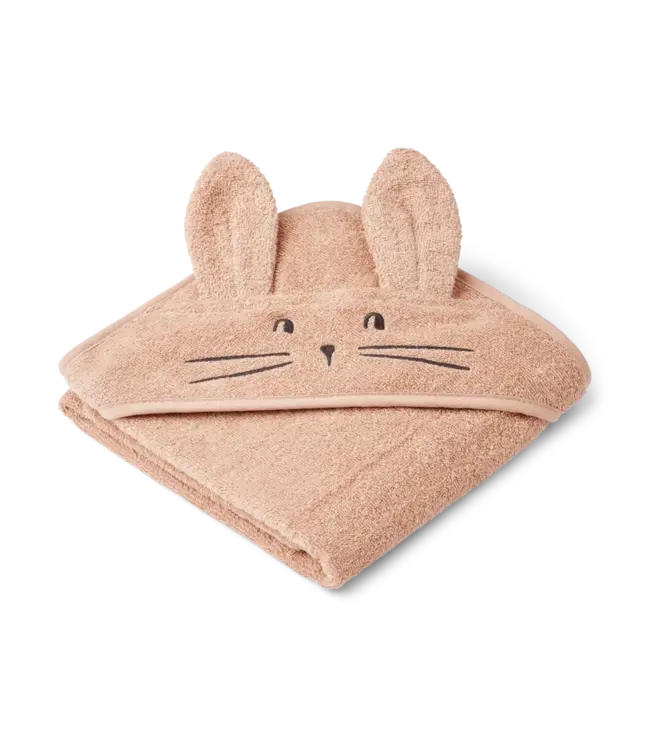 Liewood Liewood - Albert Rabbit Hooded Towel - Pale Tuscany