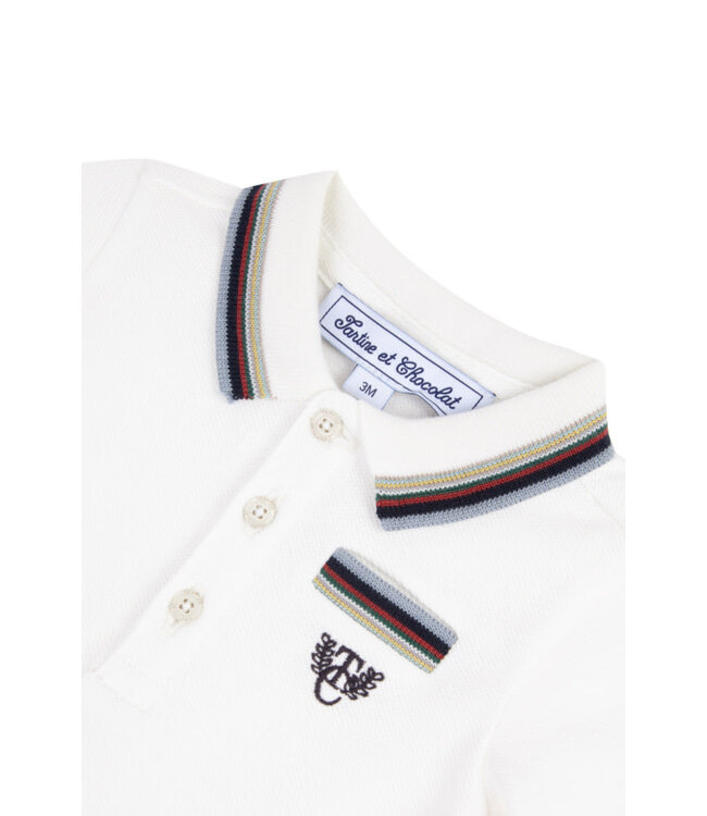 Tartine et Chocolat Tartine et Chocolat - Polo wit