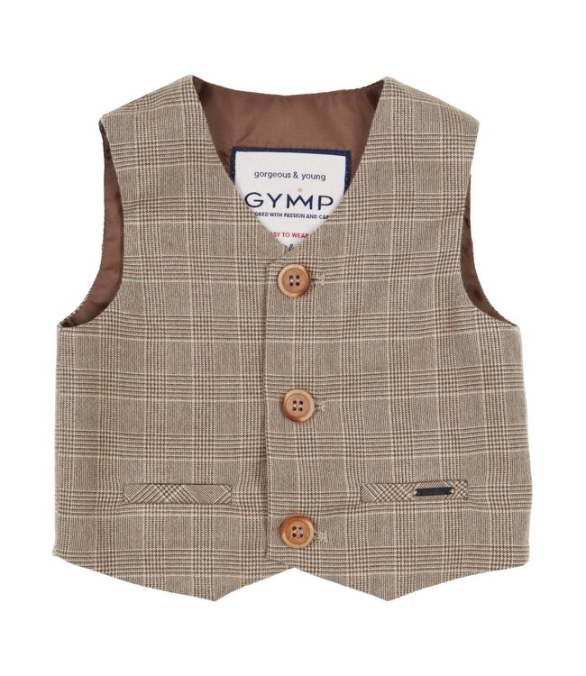 Gymp Gymp - Gilet Gerben - Brown - Camel