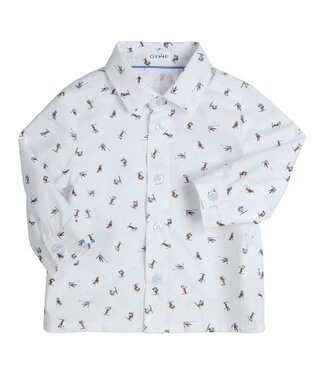 Gymp Gymp - Shirt Hessel - White - Multi