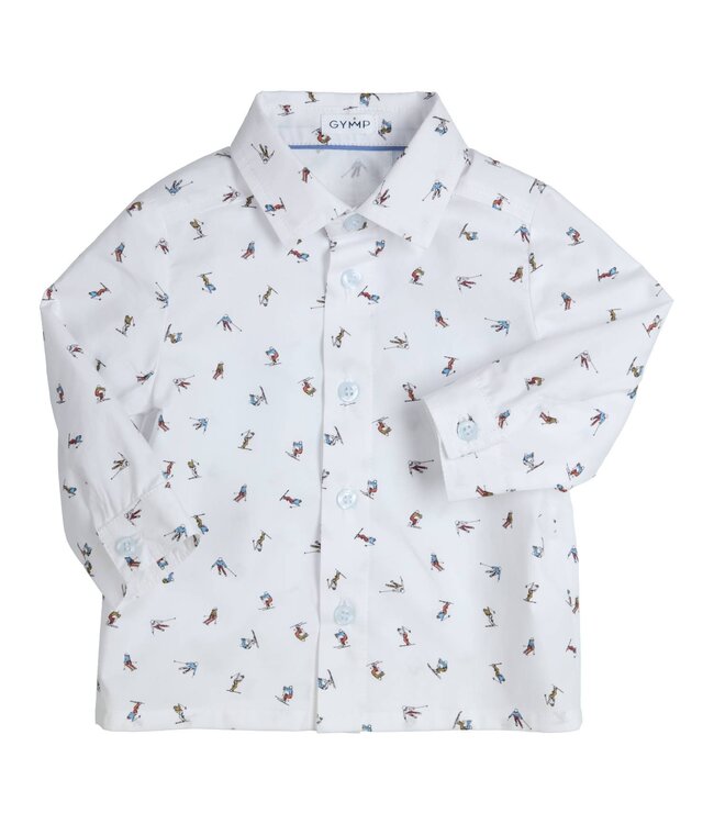 Gymp Gymp - Shirt Hessel - White - Multi