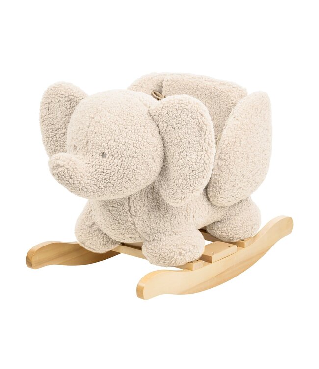 Nattou Nattou - Schommelpaard Teddy Olifant Ecru