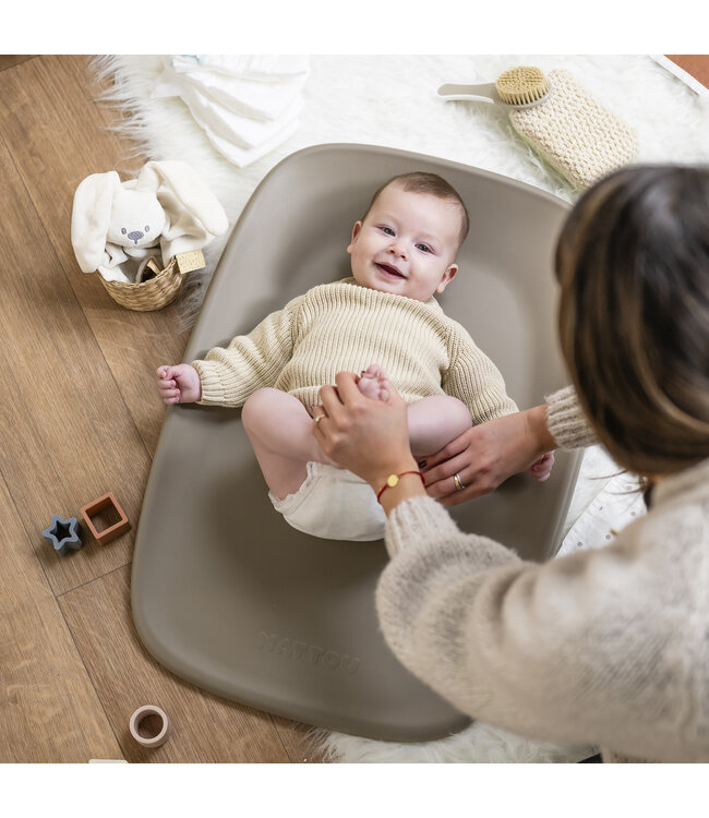 Nattou Nattou - Softy Waskussen Taupe