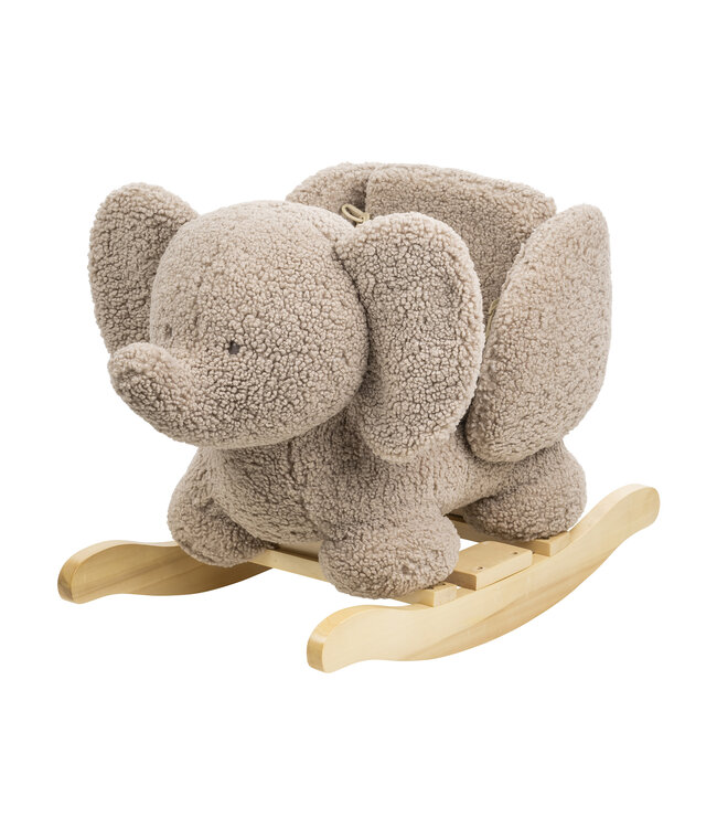 Nattou Nattou - Schommelpaard Teddy Olifant Taupe
