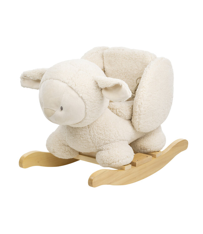 Nattou Nattou - Schommelpaard Teddy Schaap Ecru