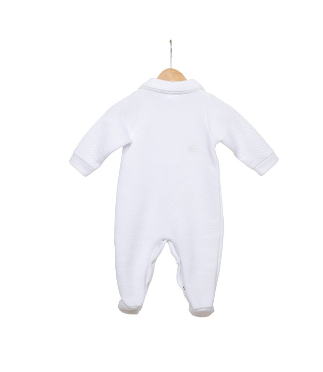 Living Nature Living Nature - Babypakje losange wit met kantje