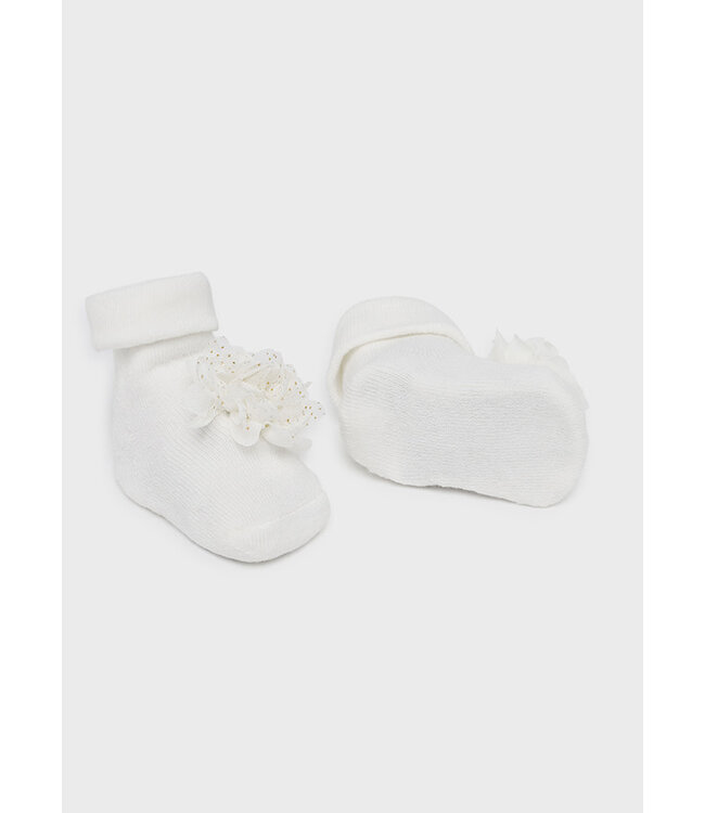 Mayoral Mayoral - Headpiece and sock set - Natural