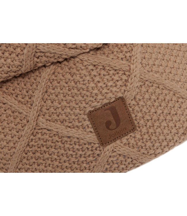 Jollein Jollein - Commodemandje Check Knit Biscuit