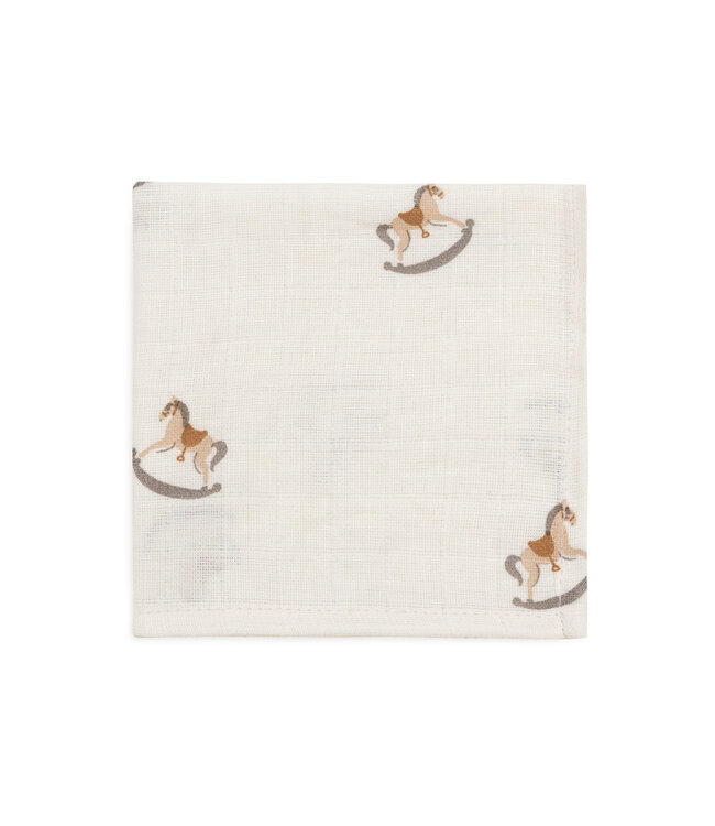 Jollein Jollein - Hydrofiel Monddoekje 31x31cm Nostalgic Ride (3pack)