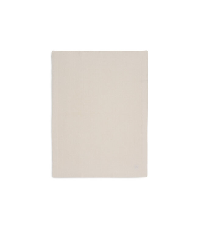 Jollein Jollein - Deken Wieg 75x100cm Cosy Knit Ivory