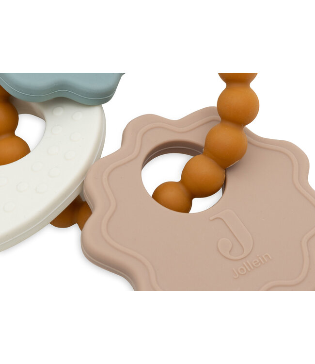 Jollein Jollein - Siliconen Bijtring Sleutelbos Lovely Birds