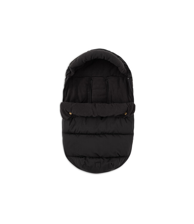 Jollein Jollein - Voetenzak groep  0+ 3/5 punts Puffed Zwart