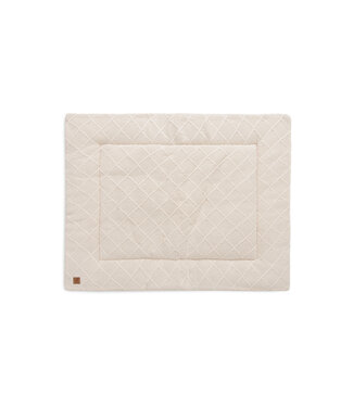 Jollein Jollein - Boxkleed 75x95cm Check Knit Oatmeal